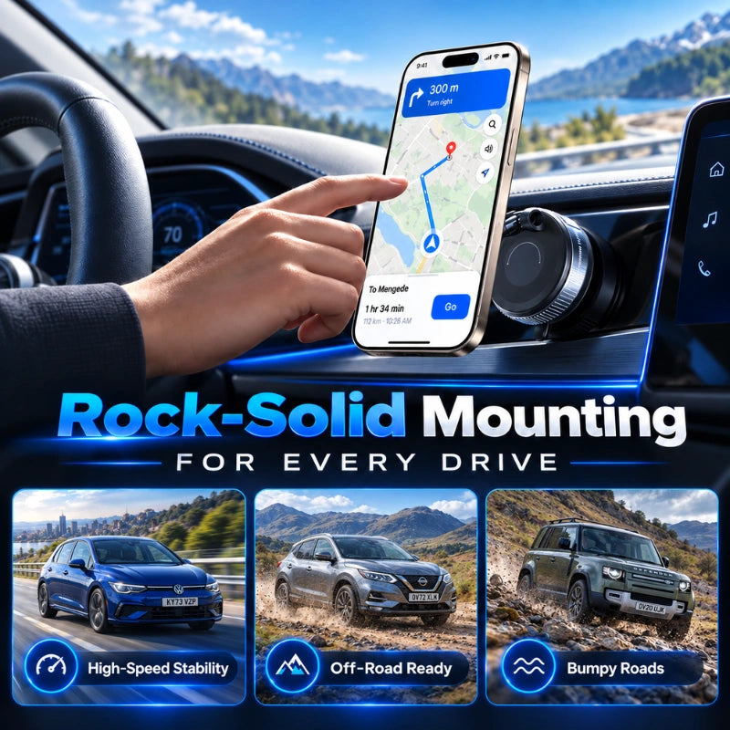 Arenno Halo - 360° Magnetic Car Phone Holder [BUY 1, GET 1 FREE]